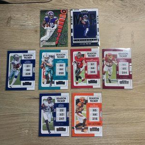 NFL Lot of 8 Panini Contenders 2021 Football two exclusives
